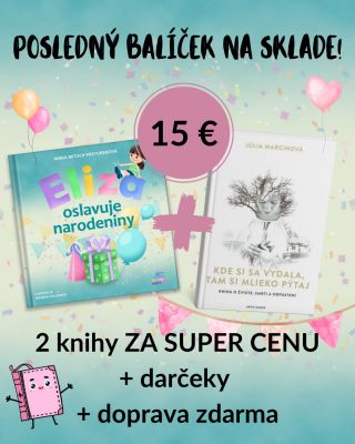 Na našom sklade ostal ešte 1 posledný knimohoľský balíček, ktorý poteší naraz dieťa aj jeho mamičku. 💖👩‍👧 V prípade záujmu...
